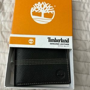 Timberland black leather men’s wallet